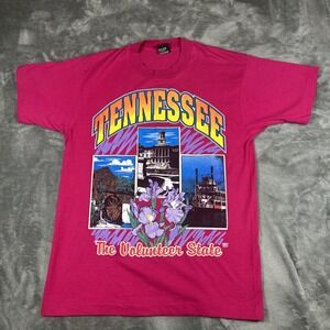 TENNESSEE LIFESTYLES Vintage T shirt Volunteer State 80s steamboat XL USA